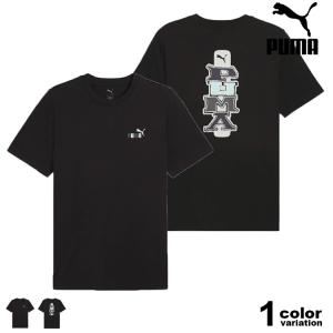PUMA（プーマ） Tシャツ 半袖 CLASSICS ロゴ SS Tシャツ メンズ 大きい