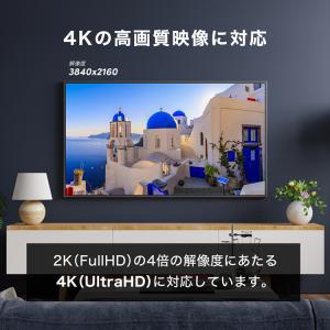 HDMI中継ケーブル 1m 4K/30p AR...の詳細画像3