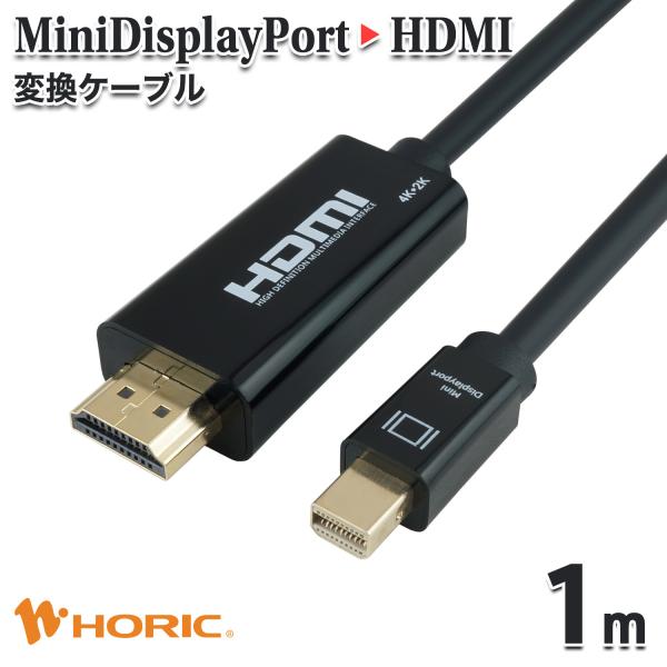 MiniDisplayPort → HDMI 変換ケーブル 1m 4K/30p HDCP/DPCP ...