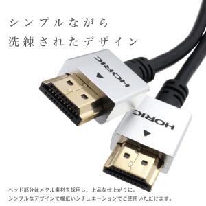 HDMIケーブル 1m スリム コンパクト タ...の詳細画像2