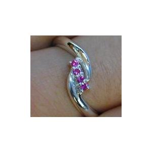 ☆小粒でも美しいルビーを使った”キラキラ ルビー リング” : fashion  