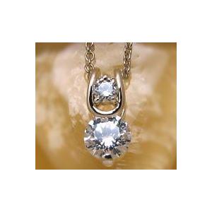 ”ダイヤの輝き スーパーＣＺ ペンダント♪”　６．５ｍｍ １キャラットタイプ