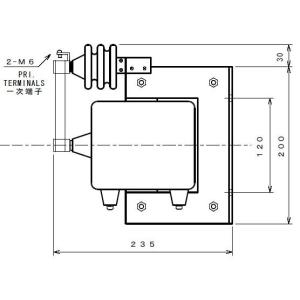高圧操作用トランス 操作用変圧器 オペレーショ...の詳細画像3