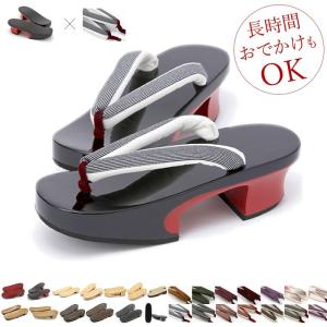 選べる台と鼻緒 女性下駄 老舗履物専門店