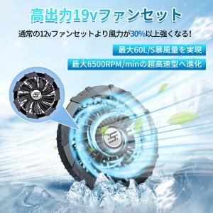 バッテリー ファン セット 19V ファン付き...の詳細画像2
