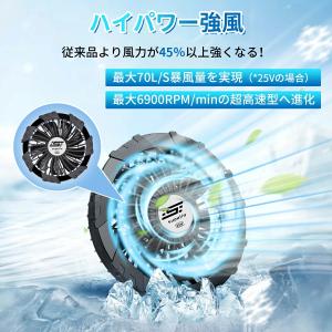 バッテリー ファン セット 25V ファン付き...の詳細画像2