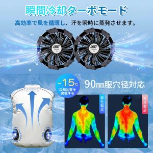 バッテリー ファン セット 25V ファン付き...の詳細画像4