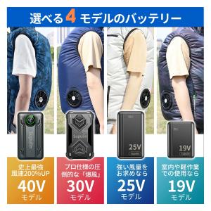モバイルバッテリー ファン付きベスト 晴天 晴...の詳細画像5
