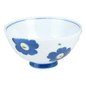 ランチャン 飯碗 ミニ 茶碗  マルチ フラワー N912422 φ10.4×5.3cm 波佐見焼 日本製