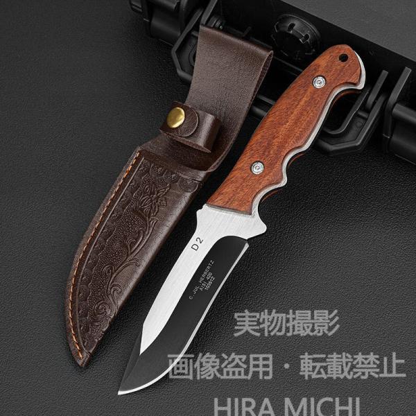 LEGEND 重量感 サバイバルナイフ 鋼製 薪割りナイフ 専用シース付き キャンプ アウトドア ハ...