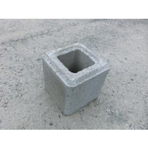基礎ブロック　３００角×高さ３００　フェンス基礎　柱基礎　杭基礎　ポール基礎　標識基礎　低炭素型コン...