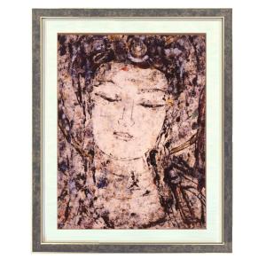 大黒様 開運絵画 インテリアアート 額装 飾り 壁掛け リビング 玄関