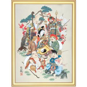 ○七色の開運　　絵画原画 ○七色の開運絵画原画