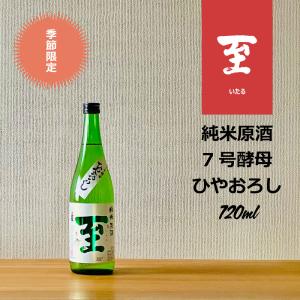 真稜 至 純米原酒 7号酵母 ひやおろし 720ml