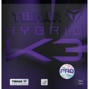 ★送料無料★ 卓球 ラバー ハイブリッドK３ PRO TIBHAR ティバー 裏ソフト 粘着テンション HYBRID K3 PRO