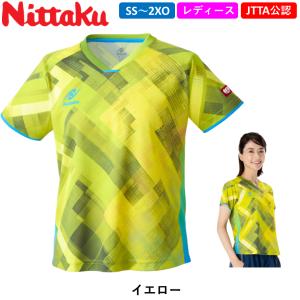ニッタク 卓球ウェア エクラインレディースシャ...の詳細画像3