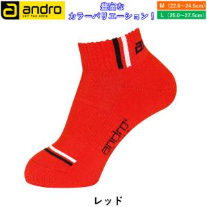 andro アンドロ 卓球 ソックス ターナカ...の詳細画像5