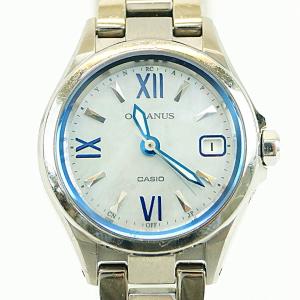 CASIO カシオ オシアナス OCW-70PJ-7AJF ソーラー電波 腕時計 レディース B+ランク 中古 nr0102043｜hirayama78ten