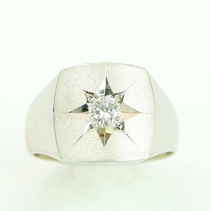 K18YG イエローゴールド リング・指輪 ダイヤモンド1.00ct 21号 18.9g  