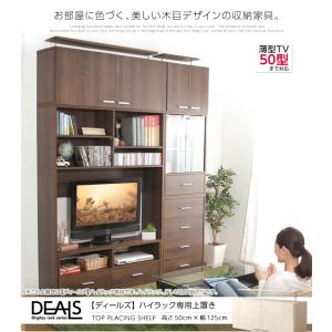 収納家具【DEALS-ディールズ-】上置き125cm｜hiresaki-shop