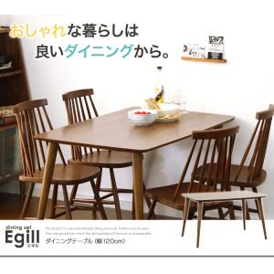 ダイニング【Egill-エギル-】ダイニングテーブル単品（幅120cmタイプ）｜hiresaki-shop