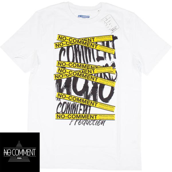 NO COMMENT PARIS BLUE ノーコメントパリ メンズ 半袖Tシャツ TU ULTN0...