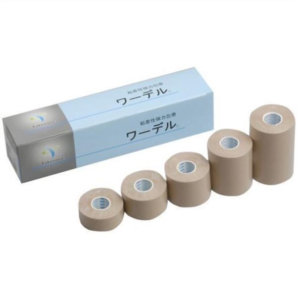 竹虎(タケトラ) NEWワーデル 粘着性弾力包帯 (2.5cm×伸長約5m×1巻)