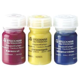 シュトックマー STOCKMAR 画材 絵の具 水彩 透明絵の具 ゲーテイエロ 50mL｜hiro-life-shop