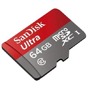 SanDisk Professional Ultra 64GB MicroSDXC GoPro Hero 3 Card is Custom formatted for high Speed Lossless Recording Includes Standard SD Adapter. (UHS-