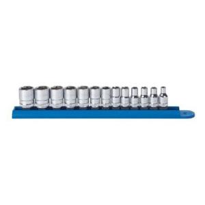 KD Tools KDT80302 13 Piece 1/4 Inch Drive 6 Point Standard Metric Socket Set