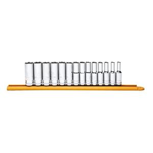 KD Tools KDT80554 14Pc 3-8 Inch Drive 6Pt Deep Metric Socket Set