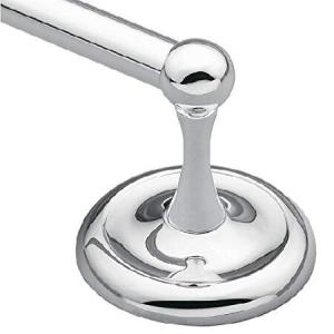 Moen BP5324CH Yorkshire 24-Inch Towel Bar, Chrome by Moen