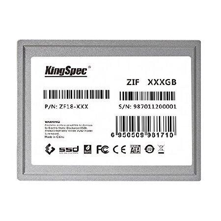 Kingspec 1.8インチ ZIF/CE 40pin SMI2236 MLC SSD 64GB ...