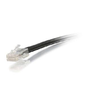 C2G 1ft Cat6 Non-Booted Unshielded  Ethernet Network Patch Cable - Black - Patch cable - RJ-45  to RJ-45  - 1 ft - UTP - CAT 6 - black