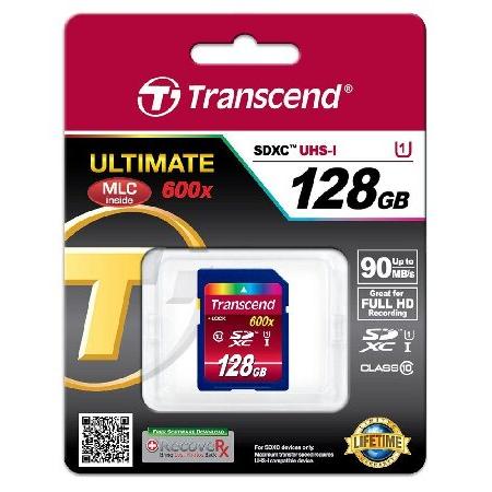 旧モデル Transcend SDXCカード 128GB Class10 UHS-I対応 (最大転送...