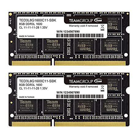 TEAMGROUP Elite DDR3L 16GB キット (2 x 8GB) 1600MHz P...