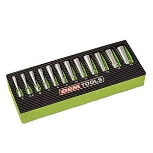 OEMTOOLS 23986 1/4" Metric Deep Socket Set, 12 Piece