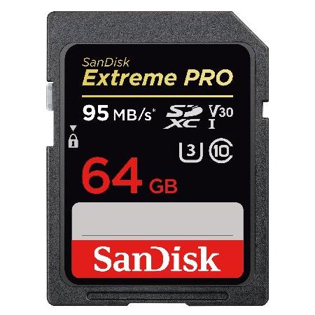 (64GB) SanDisk サンディスク Extreme Pro SDXC UHS-I U3 V3...