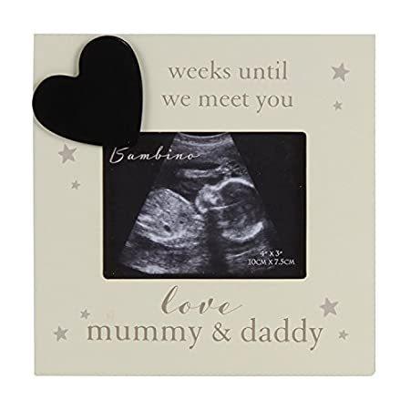 Oaktree Gifts Baby Countdown Scan Photo Frame for ...