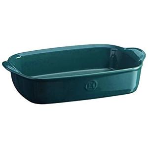 Emile Henry 979650 France Ovenware Ultime Rectangular オーブン皿, 11.4 x 7.5, Bl