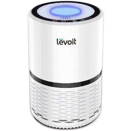 Levoit(レボイト) 空気清浄機 8畳 LV-H132 ホワイト 小型 卓上 省エネ カビ取り ...