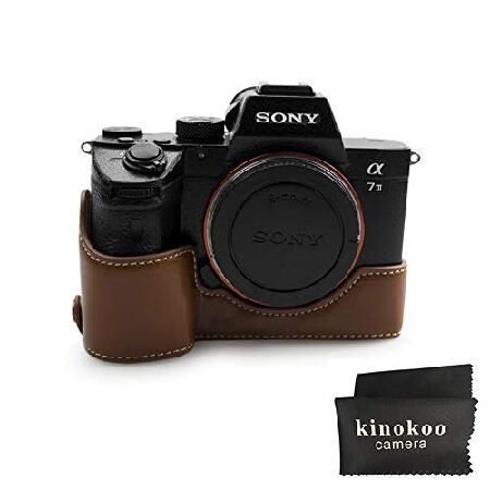 kinokooカメラケース互換for Sony a9アルファ7r3 a7r3 ブラウン SONY-A...