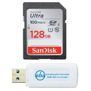 SanDisk 128GB Ultra SDXC メモリーカード works wih Nikon C...