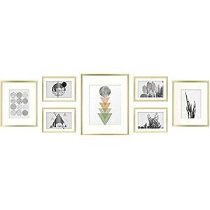 Golden State Art アルミフォトフレーム 7個セット