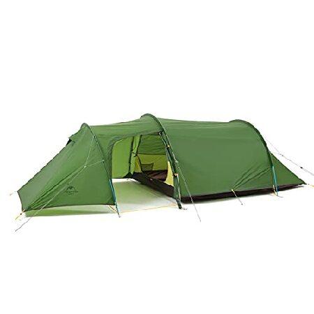 Naturehike公式ショップ テント 3人用 広い前室 ４シーズン 超軽量 ツールーム トンネル...