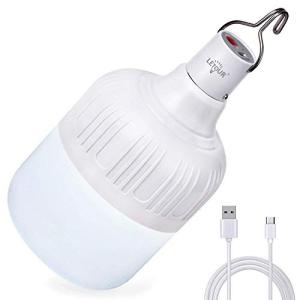 LeTour電球30 W調光機能付き充電式LEDアウトドアライト電球with 5照明モード Hangingポーチ/パーティー/パティオ/ガーデン/BB