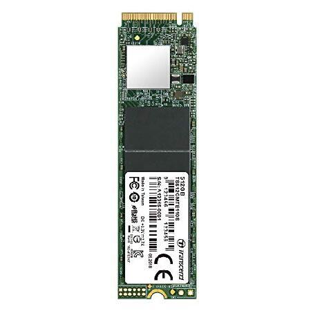 Transcend PCIe M.2 SSD (2280) 512GB NVMe PCIe Gen3...