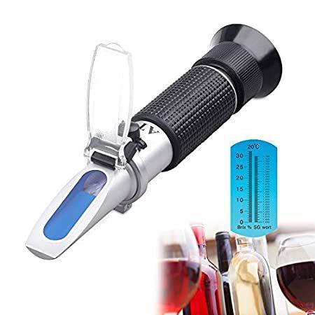 Tiaoyeer Brix Refractometer with ATC デジタル ハンドヘルド R...