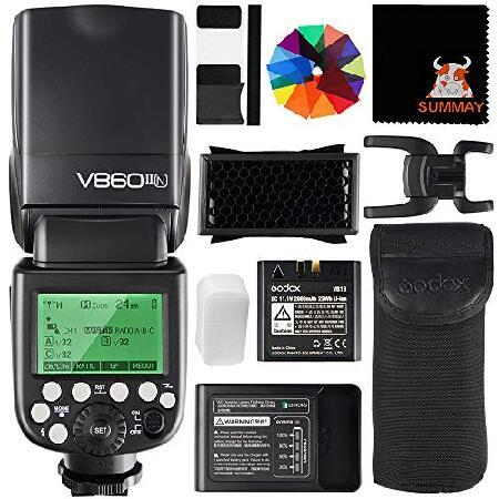 GODOX V860II-N TTL Flash 1/8000s High-Speed Sync G...