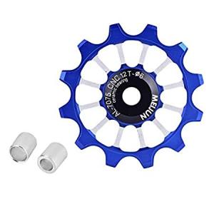 Tbest バイクガイドホイール 12T ジョッキーホイールプーリー MTB ロードマウンテンバイク 自転車 リアディレイラープーリーローラーホイール